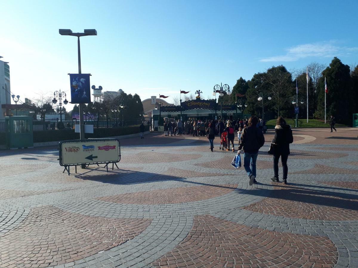 Le Charleston 3P 5 Minutes Disney Parking Gratuit Terrasse Chessy  Zewnętrze zdjęcie